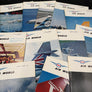 Collection of 67 issues covering the years 1965–1983 "AIR WORLD" –  ESSO (Exxon International Corporation)