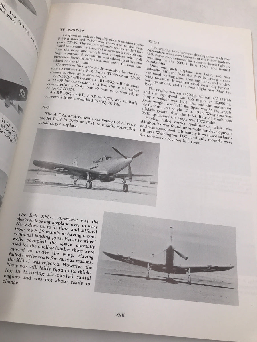 FLIGHT MANUAL FOR P-39 AIRACOBRA (AIRCRAFT MANUAL SERIES)