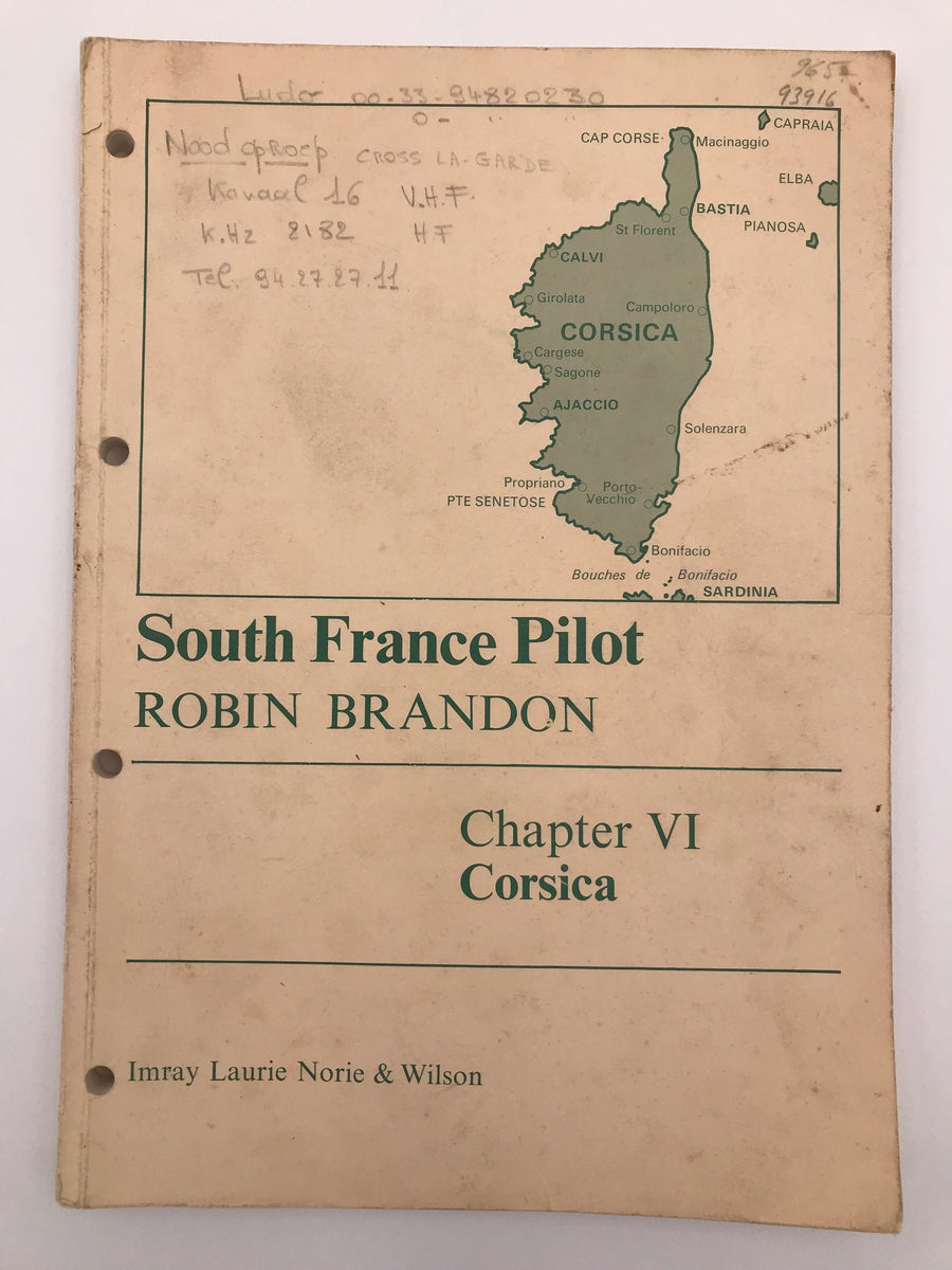 SOUTH FRANCE PILOT: CHAPTER VI CORSICA