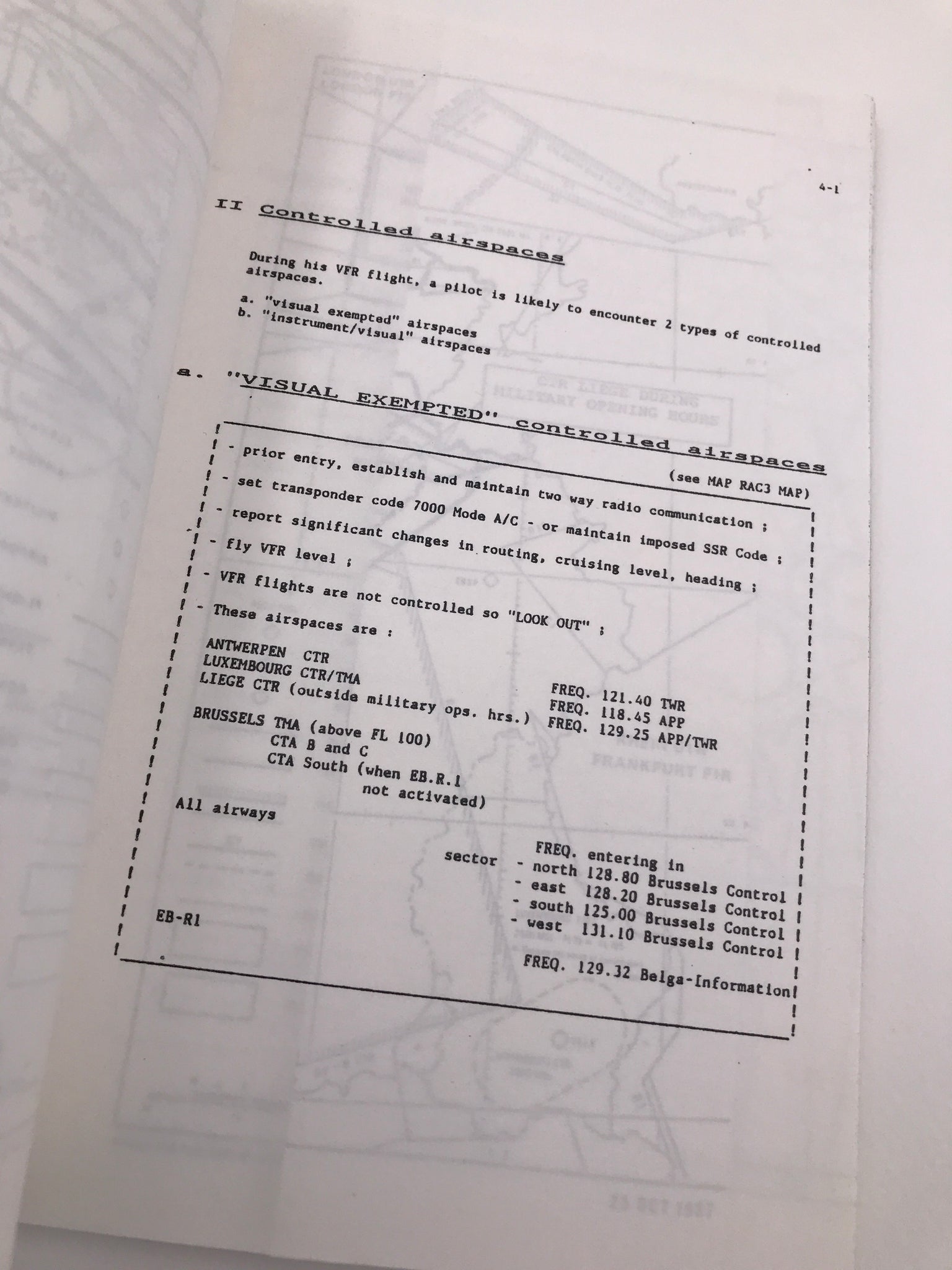 Vfr Guide Paper VFR FLIGHT GUIDE BELGIUM - MINISTRY OF COMMUNICATIONS – aviation.brussels
