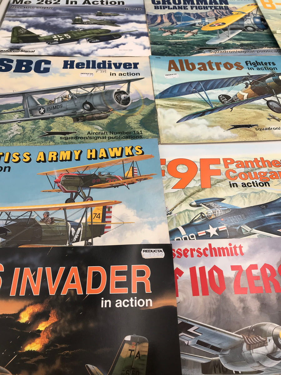 Squadron signal publications MORE THAN 30 ISSUES, see details & conditions in the Description