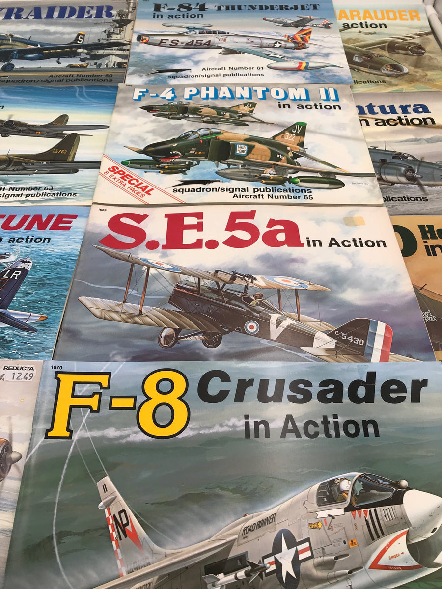 Squadron signal publications MORE THAN 30 ISSUES, see details & conditions in the Description