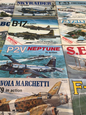 Squadron signal publications MORE THAN 30 ISSUES, see details & conditions in the Description