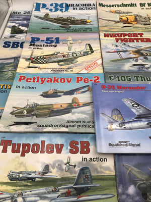 Squadron signal publications MORE THAN 30 ISSUES, see details & conditions in the Description