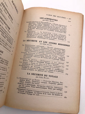 L'AVIATION *** TOP OFFER 1 € *** (prix réduit livre abîmé, v. photo)