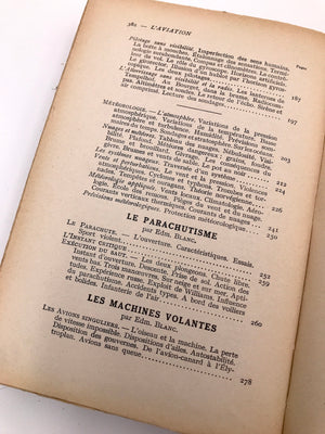 L'AVIATION *** TOP OFFER 1 € *** (prix réduit livre abîmé, v. photo)