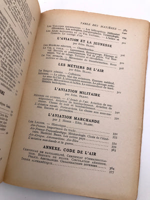 L'AVIATION *** TOP OFFER 1 € *** (prix réduit livre abîmé, v. photo)