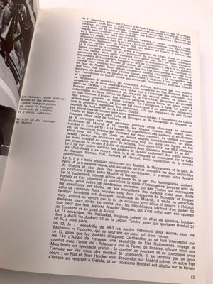 DOCAVIA N°8 - L'AVIATION REPUBLICAINE ESPAGNOLE (petite griffe sur la couverture, v. photo)