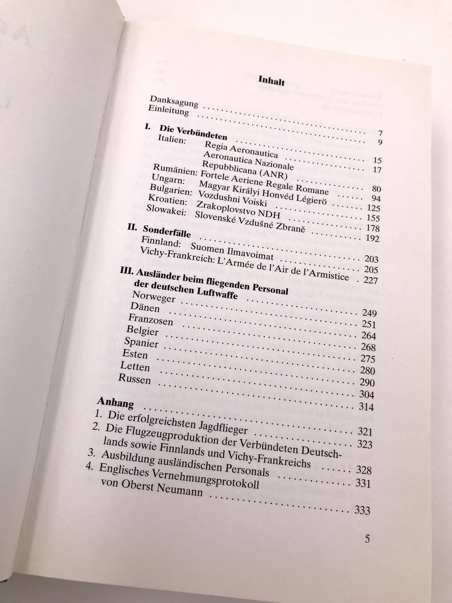 AM HIMMEL EUROPAS : Luftstreitkräfte an deutscher Seite, 1939 - 1945