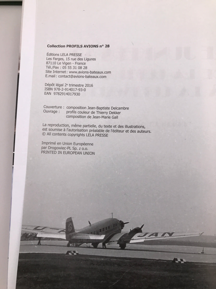 LE JUNKER JUS 52 - DE LA LUFTHANSA À LA LUFTWAFFE