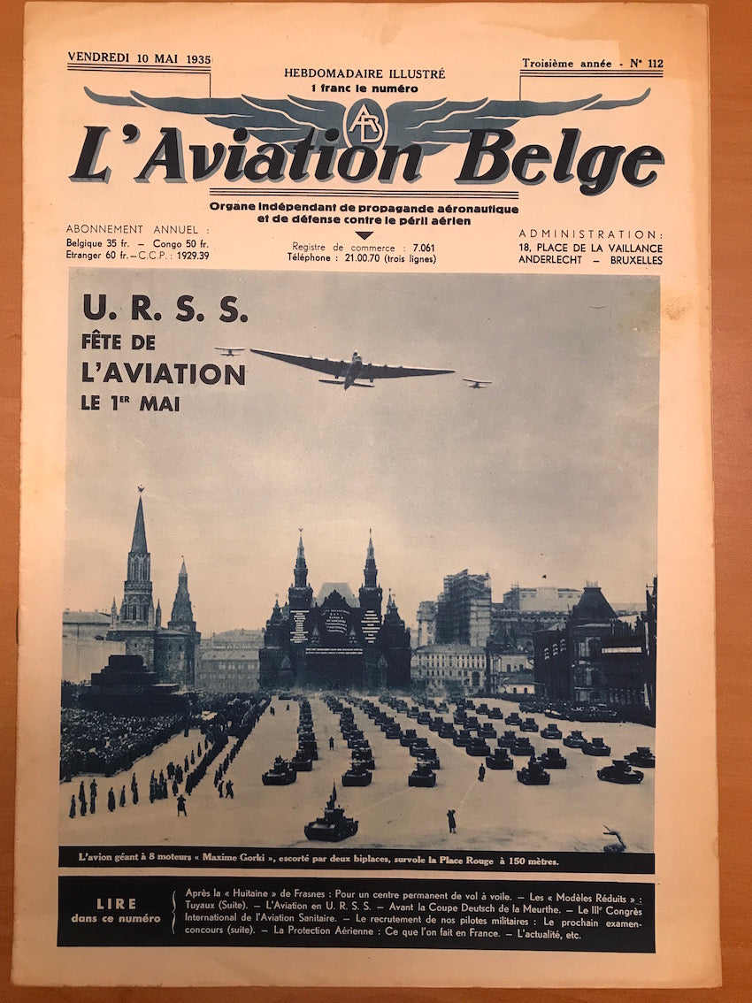 L'Aviation Belge *** TOP OFFER *** 10 numéros au choix pour 50 euros