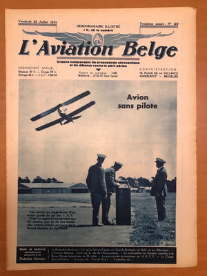 L'Aviation Belge *** TOP OFFER *** 10 numéros au choix pour 50 euros