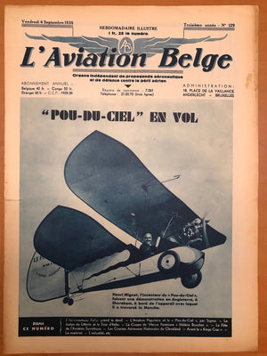 L'Aviation Belge *** TOP OFFER *** 10 numéros au choix pour 50 euros