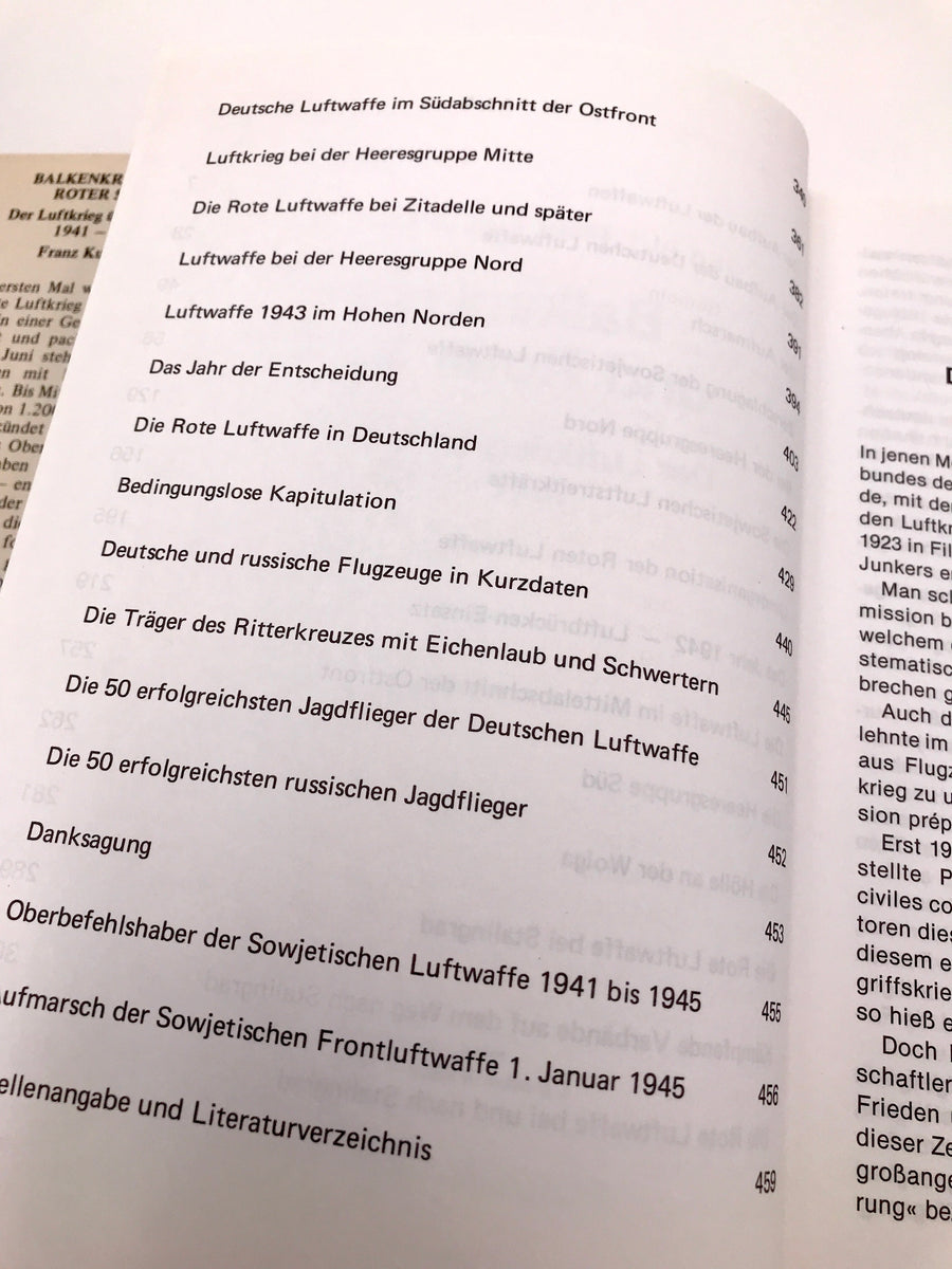 BALKENKREUZ UND ROTER STERN - Der Luftkrieg über Rußland 1941-1944