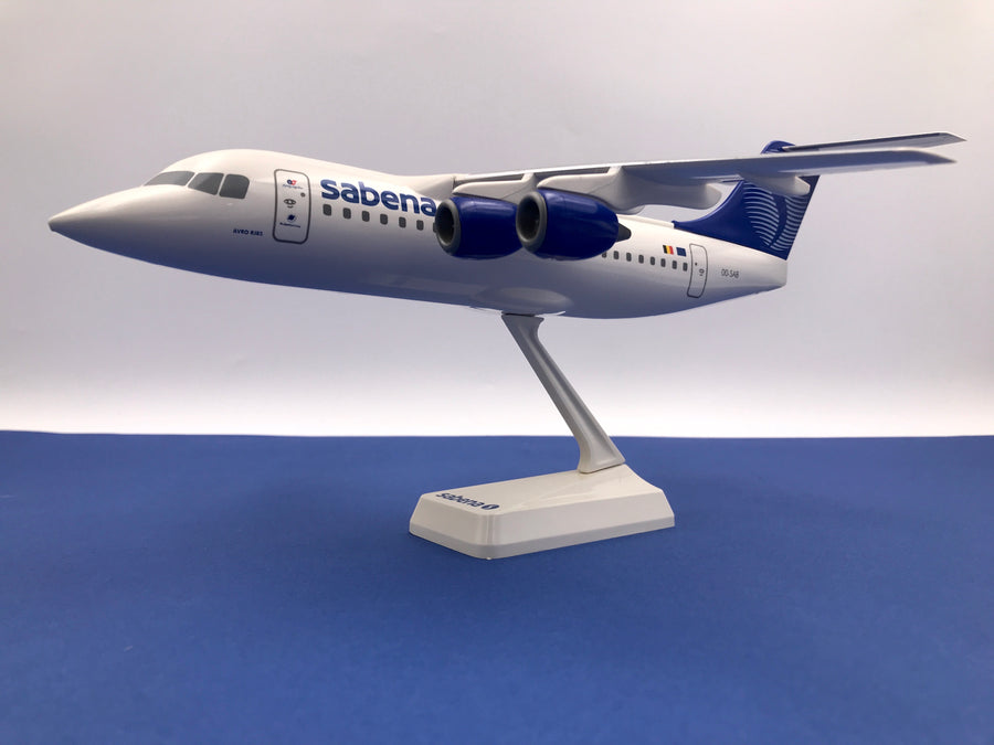 Maquette de l'Avro RJ85 ( OO - SAB ) de la Sabena