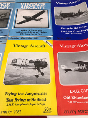 Vintage Aircraft Magazine (from 1st ISSUE July 1976 until Number 35 December 1985)