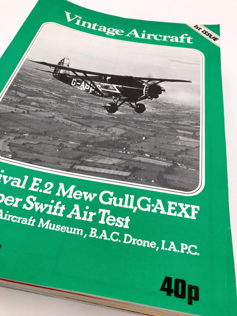 Vintage Aircraft Magazine (from 1st ISSUE July 1976 until Number 35 December 1985)