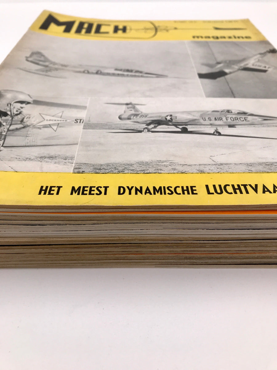 MACH magazine HET MEEST DYNAMISCHE LUCHTVAARTTIJDSCHRIFT *** PRIX RÉDUIT ***