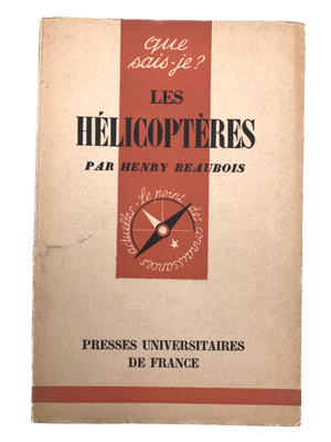 [QUE SAIS-JE N°721] LES HÉLICOPTÈRES