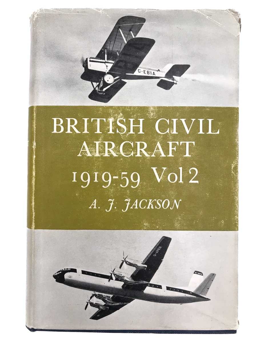 BRITISH CIVIL AIRCRAFT 1919-1959 (VOL.2 )