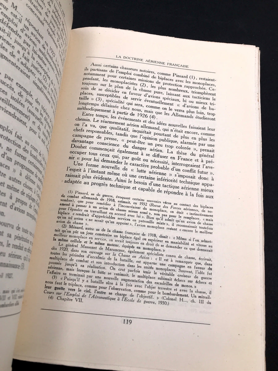 VINGT-CINQ ANNÉES D'AVIATION MILITAIRE, 1920-1945 La Genèse du drame aérien de 1940