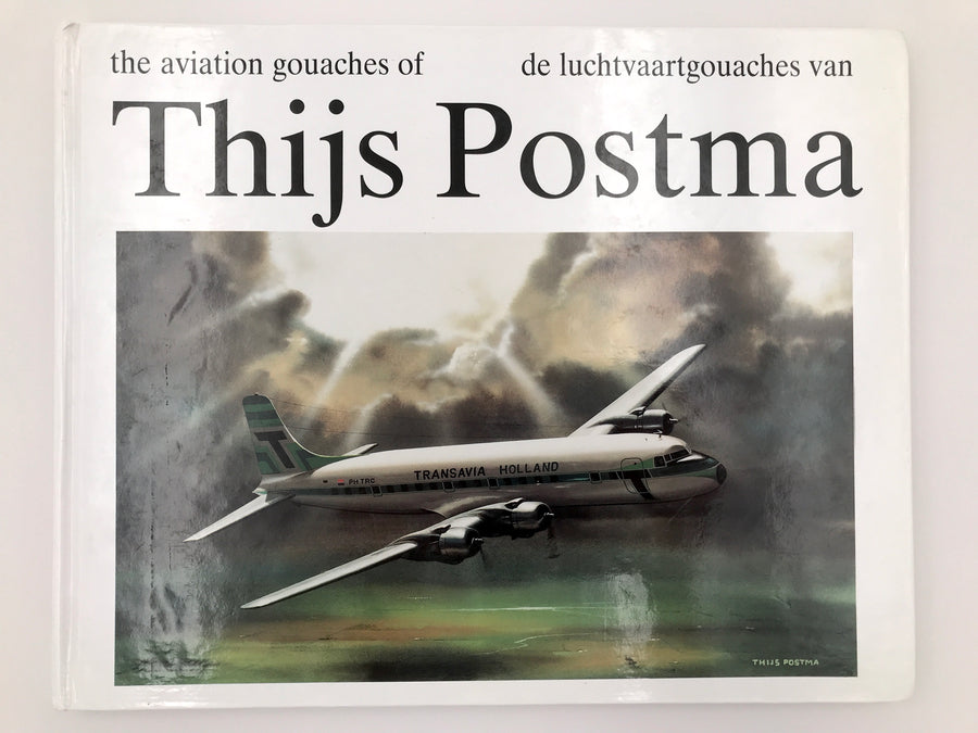 The aviation gouaches of de luchtvaartgouaches van Thijs Postma