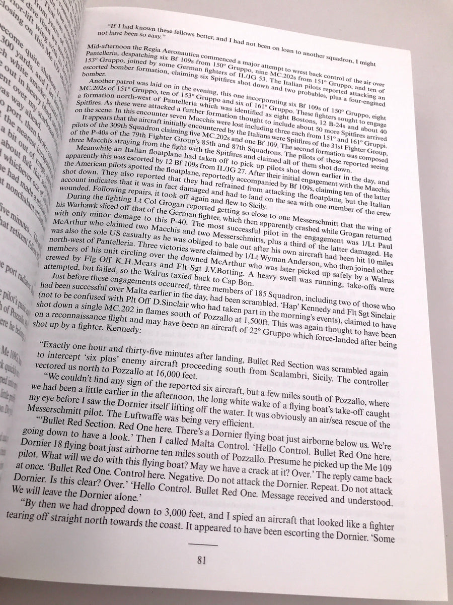 A HISTORY OF THE MEDITERRANEAN AIR WAR 1940 – 1945 – Volume Four Sicily and Italy to the Fall of Rome 14 May, 1943 – 5 June, 1944