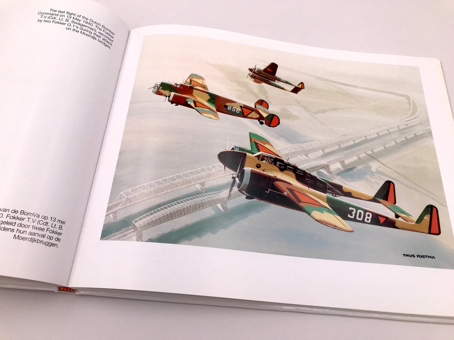 The aviation gouaches of de luchtvaartgouaches van Thijs Postma