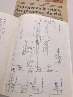 VOYAGER: THE WORLD FLIGHT (THE OFFICIAL LOG, FLIGHT ANALYSIS AND NARRATIVE EXPLANATION) **AUTOGRAPHED**