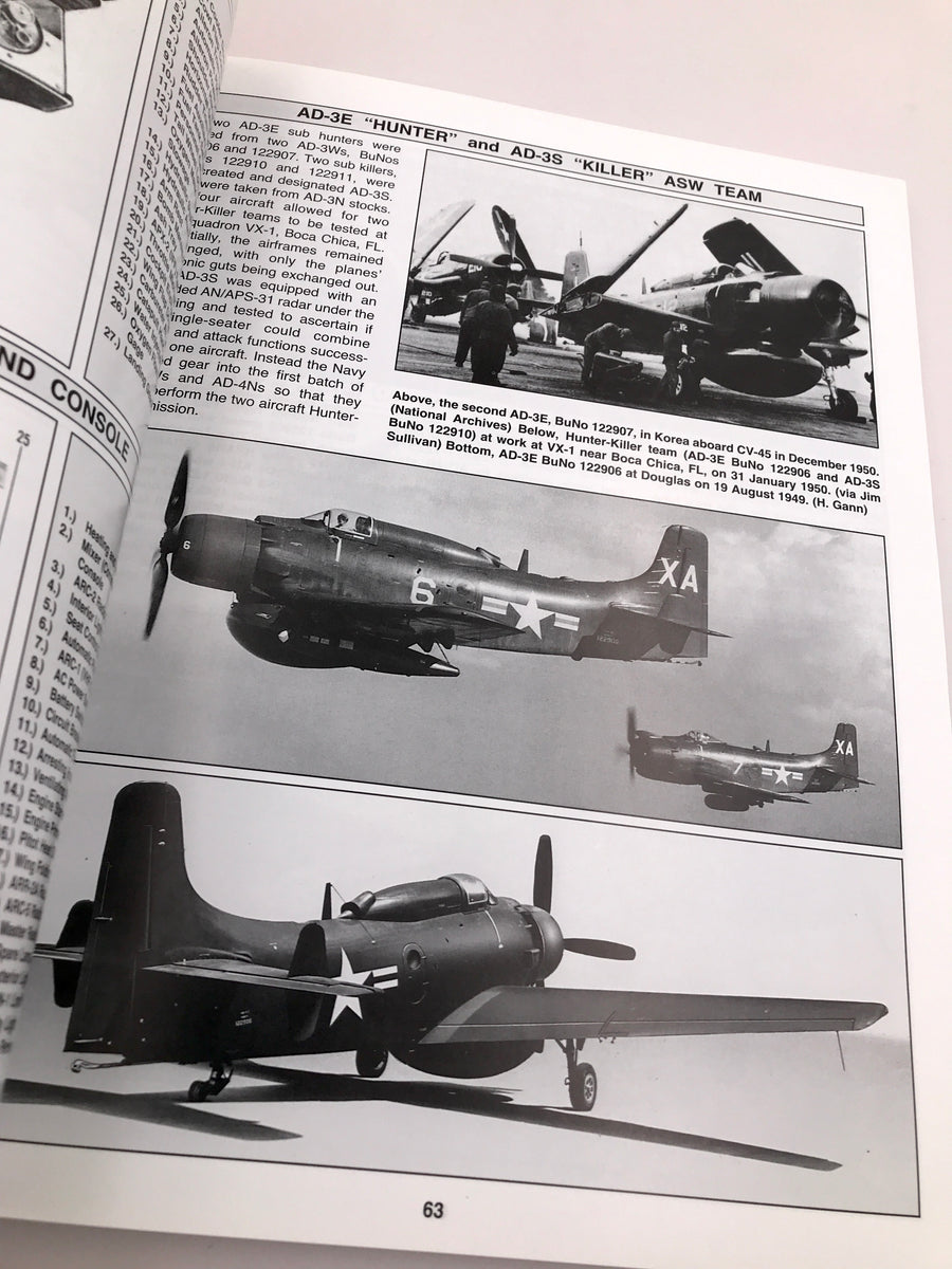 NAVAL FIGHTERS NUMBER NINETY – EIGHT – DOUGLAS AD/A-1 – SKYRAIDER PART ONE