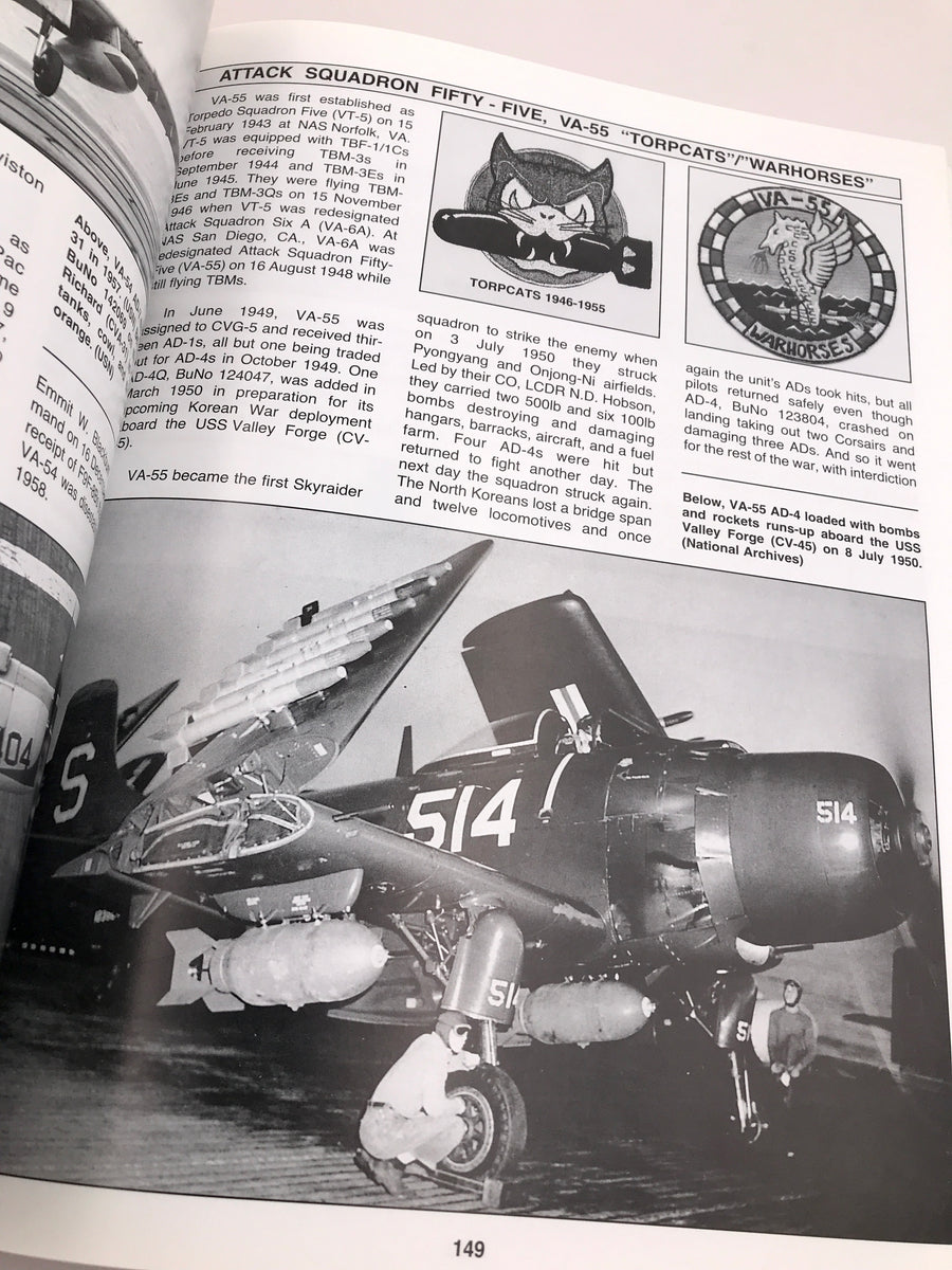 NAVAL FIGHTERS NUMBER NINETY-NINE – DOUGLAS AD/A-1 – SKYRAIDER PART TWO – US NAVY SQUADRONS