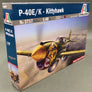 MAQUETTE À MONTER - P-40E/K - Kittyhawk Italeri | N° 2717 | 1:48