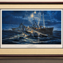 MISSION BEYOND DARKNESS — Robert Taylor — Signed Limited Edition (586/750) — Lithograph — Framed
