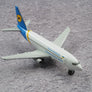 DIE-CAST MODEL — 🇺🇦 Ukraine International Airlines — Boeing 737-200 — Herpa Wings — 1:500 — WITH ORIGINAL BOX —