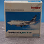 DIE-CAST MODEL — 🇨🇦 WestJet — Boeing 737-200 — Herpa — 1:500 — WITH ORIGINAL BOX —