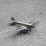 DIE-CAST MODEL — 🇩🇰 Linjeflyg — Douglas DC-3 — Schabak — 1:600 — WITH ORIGINAL BOX —