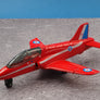 DIE-CAST MODEL — 🇬🇧 RAF Red Arrows — BAE Hawk — Matchbox — 1:174 — WITH ORIGINAL BOX —