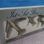 DIE-CAST MODEL — 🇧🇪 SABENA Jet-Set Box — Boeing 737 / Douglas DC-10 / Boeing 747 — Schabak Modell — 1:600 — WITH ORIGINAL BOX —