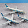 DIE-CAST MODEL — 🇧🇪 SABENA Belgian World Airlines — Airbus A310 / Boeing 737-300 / Boeing 747-300 — Schabak Modell — 1:600 — WITH ORIGINAL BOX —