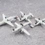 DIE-CAST MODEL — 🇫🇷 Air France — Fokker F.28, ATR 42, Saab-Fairchild 340, Embraer 120 — Schabak — NOT_FOUND — WITH ORIGINAL BOX —