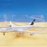 DIE-CAST MODEL — 🇩🇪 Lufthansa — Airbus A340-300 — Herpa — 1:500 — WITH ORIGINAL BOX —