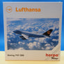 DIE-CAST MODEL — 🇩🇪 Lufthansa — Boeing 747-200 — Herpa — 1:500 — WITH ORIGINAL BOX —