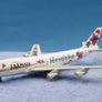 DIE-CAST MODEL — 🇯🇵 JAL Japan Airlines — Boeing 747-100 — Herpa — 1:500 — WITH ORIGINAL BOX —