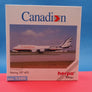DIE-CAST MODEL — 🇨🇦 Canadian Airlines — Boeing 747-400 — Herpa — 1:500 — WITH ORIGINAL BOX —