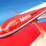 BOEING 767-200 — 🇨🇴 Avianca Colombia — modèle de bureau sur socle — échelle 1:200 — 27 cm