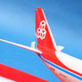 BOEING 747-8F — 🇱🇺 Cargolux Airlines International — modèle de bureau sur socle — échelle 1:250 — 30 cm