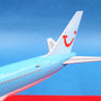 BOEING 767-300 — 🇧🇪 Jetairfly.com — modèle de bureau sur socle — échelle 1:227 — 27 cm