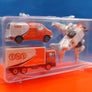 TNT Global Express Logistics & Mail — Coffret cadeau promotionnel 3 véhicules — Avion, camion et fourgonnette