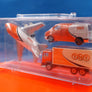 TNT Global Express Logistics & Mail — Coffret cadeau promotionnel 3 véhicules — Avion, camion et fourgonnette