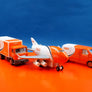 TNT Global Express Logistics & Mail — Coffret cadeau promotionnel 3 véhicules — Avion, camion et fourgonnette